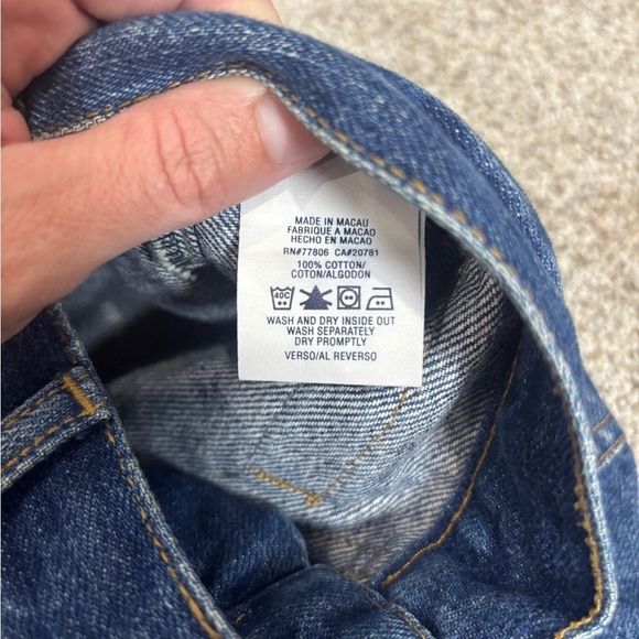 Vintage Y2K Tommy Jeans Low Rise Size 5 Straight Jeans 90s 2002 - Picture 3 of 13